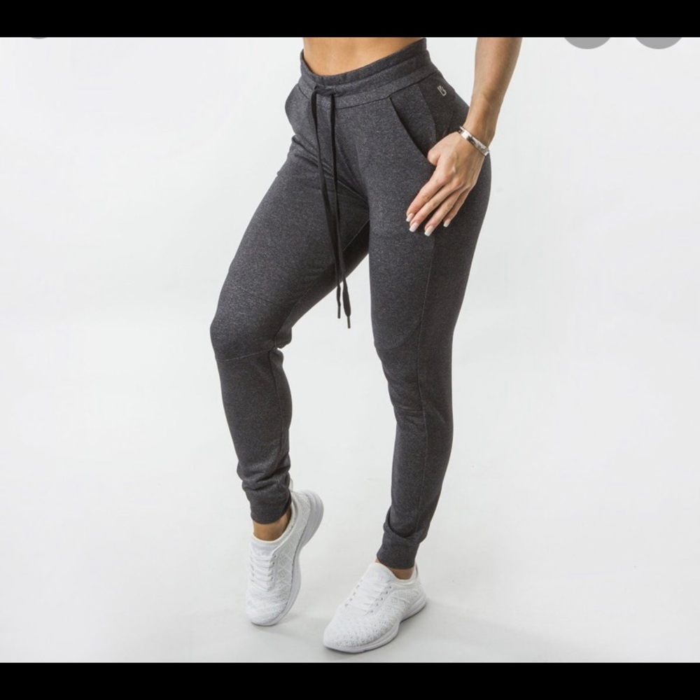 Heather pink Joggers